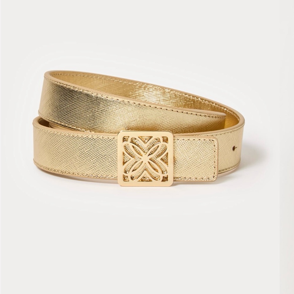 Lilly Pulitzer Leather Belt sz S/M